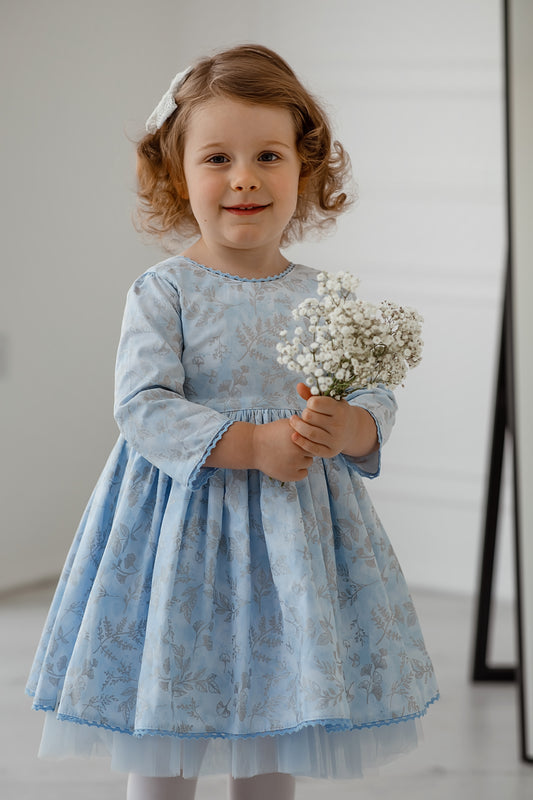 Light Blue Girl Dress