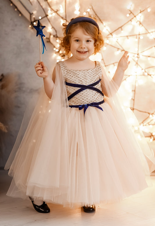 Midnight Sparkle Princess Dress